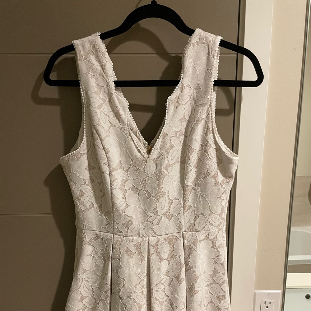 White dress